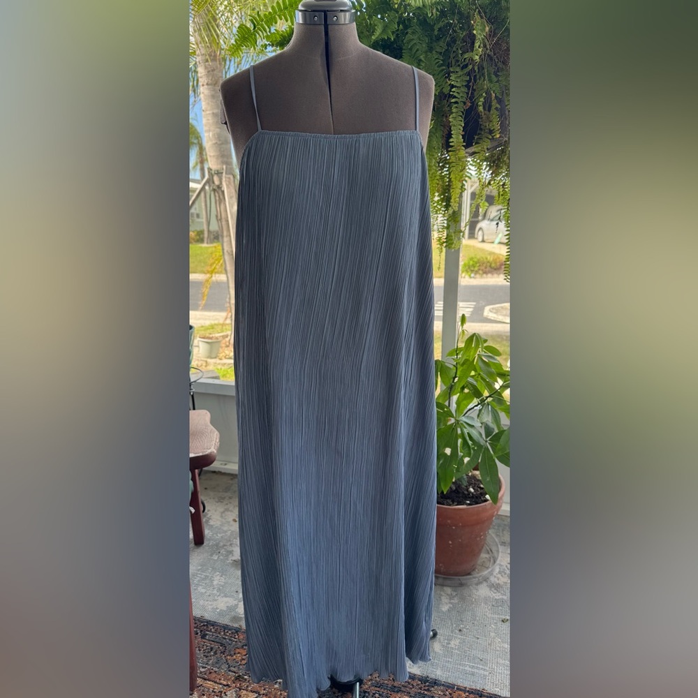 Madewell The Goldie Dress in Plissé - Picture 3 of 14